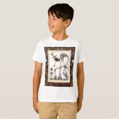 T-shirt La balade encadrée (Devant entier)