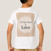 T-shirt La baleine à bec du coeur de maman (Dos)