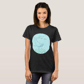 T-shirt la baleine bleue (Devant entier)