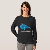 T-shirt La baleine bleue ! (Devant entier)