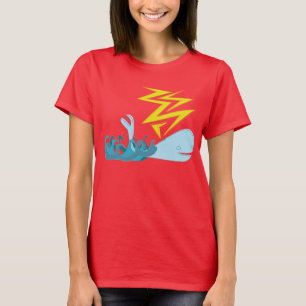 T-shirt la baleine de foudre