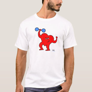 T-shirt La bande dessinée mignonne entendent la séance