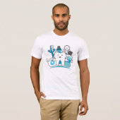 T-shirt La bande propre de dents (Devant entier)