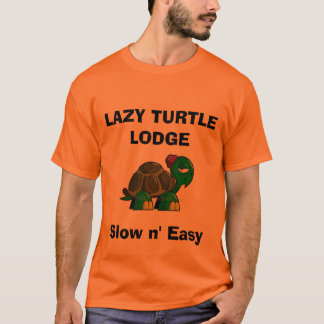 T-shirt la bande-tortue-clipart, LOGE PARESSEUSE de