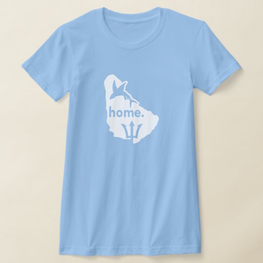 T-shirt La Barbade est ma maison (Poser)