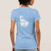 T-shirt La Barbade est ma maison (Dos)