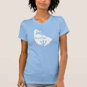 T-shirt La Barbade est ma maison (Devant)
