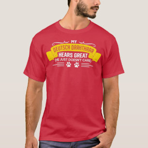 T-shirt La barbe de chasse Deutsch Drahthaar
