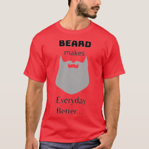 T-shirt La barbe la cultive avec fierté 3