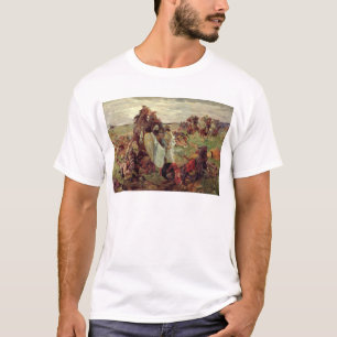 T-shirt La bataille entre Russians et Tatars, 1916