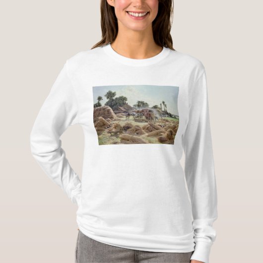T-shirt La batteuse 1896 (Devant)