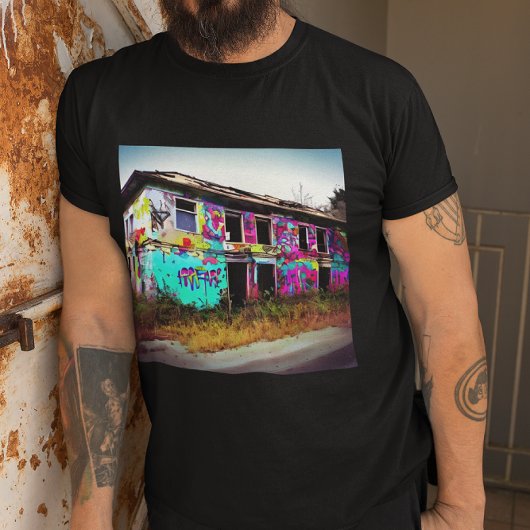 T-shirt La beauté dans la destruction | Maison abandonnée