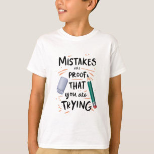 T-shirt La beauté d'apprendre en essayant à chaque program