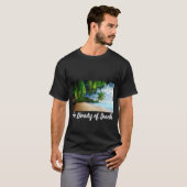 T-shirt La beauté de la plage (Devant entier)
