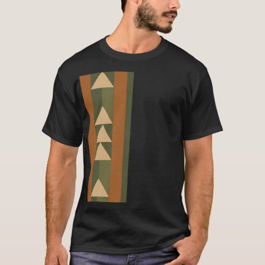 T-shirt La beauté des figures géométriques (Devant)