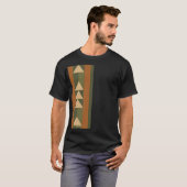T-shirt La beauté des figures géométriques (Devant entier)