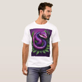 T-shirt "La beauté du serpent de la nature" (Devant entier)