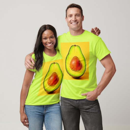 T-shirt La beauté d'une conception d'Avocado saine (Unisexe)