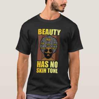T-shirt La Beauté N'a Pas De Teint  Hommes Mois De L'Histo