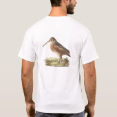 T-shirt La bécasse américaine (Rusticola minor) NY Bird (Dos)