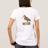 T-shirt La bécasse américaine (Rusticola minor) NY Bird (Dos)