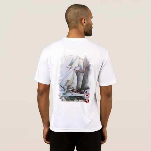 T-shirt La Belle Poule (Dos entier)