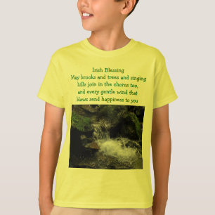 T-shirt La bénédiction irlandaise badine la chemise