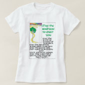 T-SHIRT LA BÉNÉDICTION IRLANDAISE POURRAIT MONTER POUR VOU (Design devant)