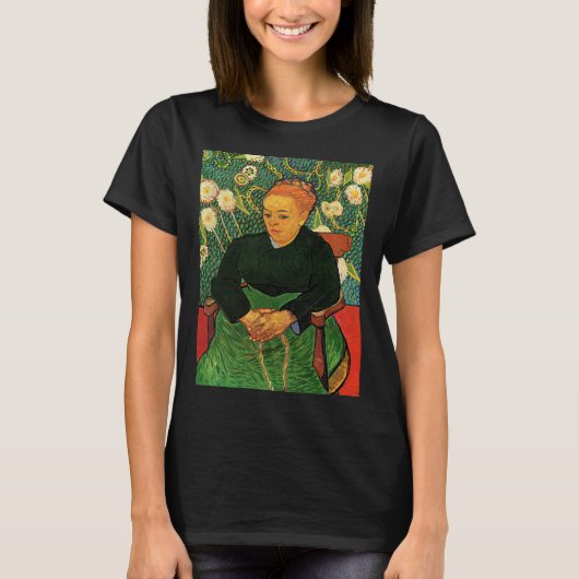 T-shirt La Berceuse (Augustine Roulin) de Vincent van Gogh (Devant)