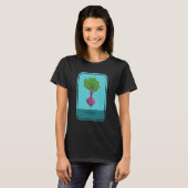 T-shirt La betterave levante (Devant entier)