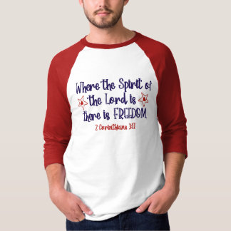 T-shirt La Bible chrétienne patriotique contre la liberté