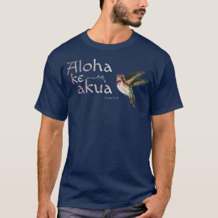 T-shirt La Bible chrétienne Verse Dieu est Amour Hawaïen