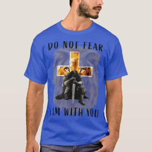 T-shirt La Bible chrétienne Verse Hommes Lion Foi Peur Rel