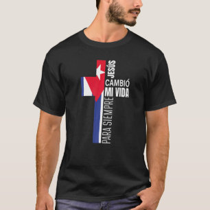 T-shirt La Bible Espagnole Chrétien Verset Message Jésus C