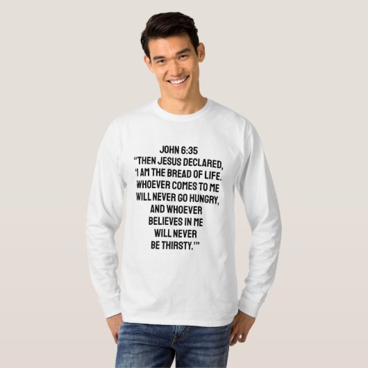 T-shirt LA BIBLE RELIGIEUSE CHRÉTIENNE EN VERSE CITE T-shi (Devant entier)