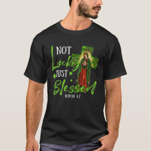 T-shirt La Bible Verse Jour de la Saint Patrick Pas Lucky