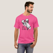 T-shirt La bibliothèque est ouverte (Devant entier)