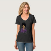T-shirt La Bibliothèque Maxine Noir Et Blanc Est Ouverte L (Devant entier)