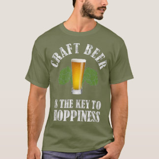 T-shirt La Bière Artisanale Est La Clé De L'Espérance Bièr