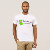 T-shirt La bière base (Devant entier)