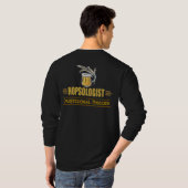 T-shirt La bière drôle (Dos entier)
