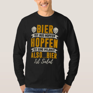 T-shirt La bière est salée Bière Hops