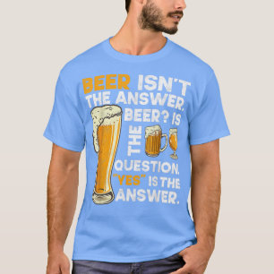 T-shirt La bière n'est pas drôle, la bière artisanale de b