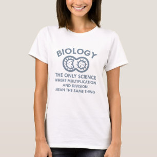 T-shirt La biologie est dans mes gènes