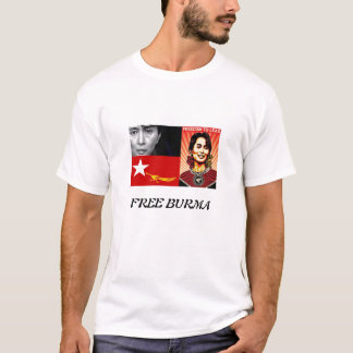 T-SHIRT LA BIRMANIE LIBRE