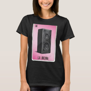 T-shirt La Bocina Cartes De Bingo De Loterie Mexicaine
