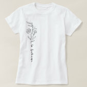 T-SHIRT LA BOHEME. (Design devant)