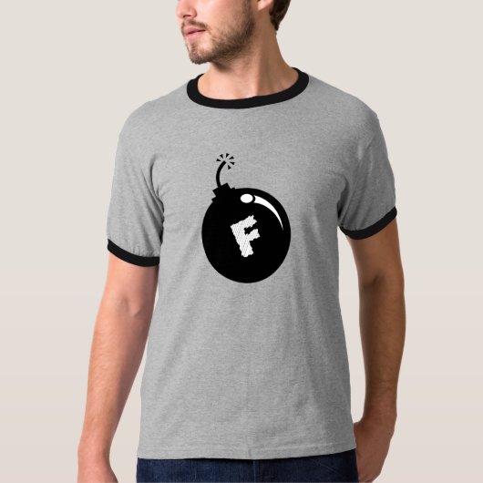 T-shirt La bombe de F (Devant)