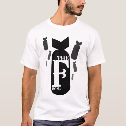 T-shirt la bombe de F (Devant)