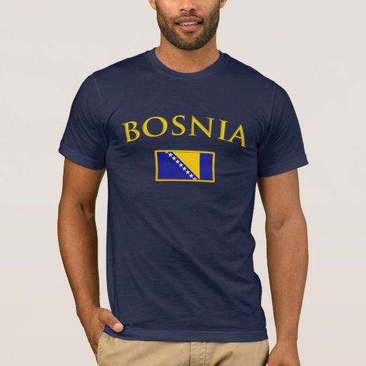 T-shirt La Bosnie d'or (Devant)